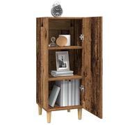 vidaXL Buffet Bois Ancien 34,5 x 34 x 90 cm Bois d'ingénierie, Meuble de Rangement Moderne, Buffet rectangulaire, élégant, Bois Composite, Joli Cabinet pour dîner