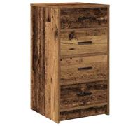 vidaXL Buffet Bois Ancien 40 x 41 x 75 cm Bois d'ingénierie, Buffet Contemporain, Meuble de Rangement rectangulaire avec tiroirs, Cabinet Moderne pour Le Salon