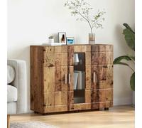 vidaXL Buffet Bois Ancien 55,5 x 29 x 100 cm Bois d'ingénierie, Cabinet en Bois rectangulaire, Moderne et résistant pour Un Rangement astucieux, Solution contemporaine pour Le Salon
