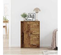 vidaXL Buffet Bois Ancien 60x31x84 cm Bois d'ingénierie – Rectangulaire, Rangement solide