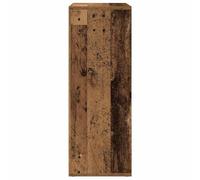 Buffet Bas - vidaXL - Bois Massif Récupéré - Finition Déchirée - Marron - 80 cm