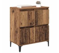vidaXL Buffet Bois Ancien 60 x 35 x 70 cm Bois d'ingénierie et Fer