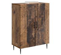 vidaXL Buffet Bois Ancien 66 x 34,5 x 89,5 cm Bois d'ingénierie, Buffet stylé, Rangement Vintage, armoires rectangulaires pour Salle à Manger, Solution spacieuse, Organisateur déco