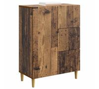 vidaXL Buffet Bois Ancien 66 x 34,5 x 90 cm Bois d'ingénierie, Buffet Chic, Rangement rétro, Armoire Pratique, Placard stylé, Salle à Manger Moderne, Organisation Fonctionnelle à la Maison