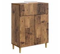 vidaXL Buffet Bois Ancien 66 x 34,5 x 90 cm Bois d'ingénierie, Buffet élégant, Meuble de Rangement Vintage, Cabinet rectangulaire, Solution pour chez soi