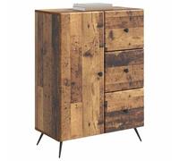 vidaXL Buffet Bois Ancien 66 x 34,5 x 90 cm Bois d'ingénierie, Salon, Vaisselier Moderne, Rangement spacieux, Salle à Manger, Organisation intérieure, Polyvalent, Mobilier de Maison