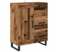 vidaXL Buffet Bois Ancien 69,5 x 34 x 90 cm Bois d'ingénierie et fer