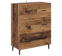 vidaXL Buffet Bois Ancien 69,5 x 34 x 90 cm Bois d'ingénierie et fer
