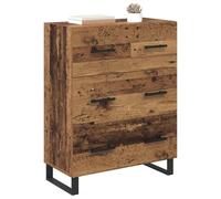 vidaXL Buffet Bois Ancien 69,5 x 34 x 90 cm Bois d'ingénierie et Fer