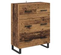 vidaXL Buffet Bois Ancien 69,5 x 34 x 90 cm Bois d'ingénierie et fer