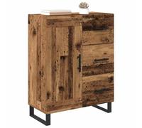 vidaXL Buffet Bois Ancien 69,5 x 34 x 90 cm Bois d'ingénierie et Fer