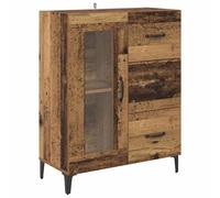 vidaXL Buffet Bois Ancien 69,5 x 34 x 90 cm Bois d'ingénierie et fer