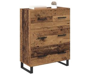vidaXL Buffet Bois Ancien 69,5 x 34 x 90 cm Bois d'ingénierie et Fer