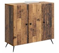 vidaXL Buffet Bois Ancien 89 x 34,5 x 80 cm Bois d'ingénierie, Buffet, vaisselier Moderne, Grand Espace de Rangement, Meuble de Salle à Manger Pratique, Meubles contemporains, unité d'organisation