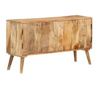 Armoire avec Roues Buffet Latérale Rangement Salon Bois d'Ingénierie vidaXL