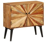 vidaXL Buffet Bois de Manguier Massif Commode Armoire Rangement Table Appoint