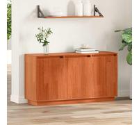 vidaXL Buffet brun 111 x 34 x 60 cm Pin massif