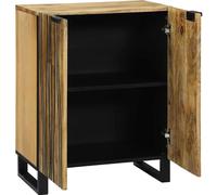 vidaXL Buffet brun 60 x 33.5 x 75 cm bois massif mangue