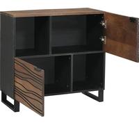 vidaXL Buffet brun 80 x 33 x 75 cm bois de manguier massif