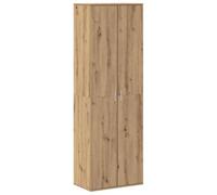 Vidaxl Buffet Chêne Artisan 60x35x180 Cm Bois D'ingénierie