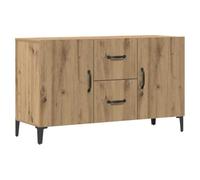 vidaXL Buffet chêne Artisanal 100x36x60 cm Bois d'ingénierie