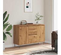 vidaXL Buffet chêne artisanal 101,5x35x70 cm bois d'ingénierie, meuble de rangement, meuble de rangement de cuisine 857267