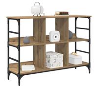 vidaXL Buffet Chêne Artisanal 102 x 32 x 73,5 cm, Armoire Tendance, Design rectangulaire, Solution de Rangement spacieuse, Meuble Fonctionnel pour la Maison