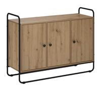 vidaXL Buffet Chêne Artisanal 102 x 35 x 75 cm Bois d'ingénierie