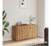 vidaXL Buffet chêne artisanal 102x35x55 cm bois d'ingénierie Ce buffet classique, au look intemporel, est conçu pour être un excellent supplément à votre maison.Matériau durable : le bois d'ingénierie