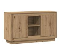 vidaXL Buffet chêne artisanal 102x35x60 cm bois d'ingénierie Marron