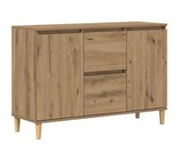 vidaXL Buffet chêne artisanal 102×35×70 cm en bois d'ingénierie