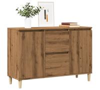 vidaXL Buffet chêne artisanal 102×35×70 cm en bois d'ingénierie