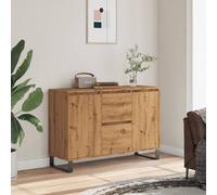 Vidaxl Buffet Chêne Artisanal 104x35x70 Cm Bois D'ingénierie Marron