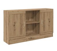 vidaXL Buffet chêne artisanal 120x30,5x70 cm bois d'ingénierie, armoire, placard, buffet haut, armoire latérale, armoire de 856163