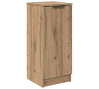 vidaXL Buffet chêne Artisanal 30 x 30 x 70 cm Bois d'ingénierie