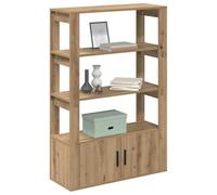 vidaXL Buffet Artisanal – chêne, bois d'ingénierie 30×80×119,5 cm – Moderne