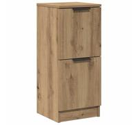 vidaXL Buffet chêne artisanal 30 x 30 x 70 cm Bois d'ingénierie