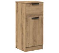 vidaXL Buffet chêne Artisanal 30x30x70 cm Bois d'ingénierie, Armoire, Meuble de Rangement, Organisateur de Maison, Placard, Meuble latéral