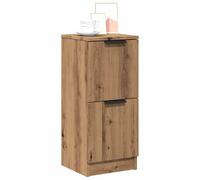 vidaXL Buffet chêne artisanal 30x30x70 cm bois d'ingénierie 856961