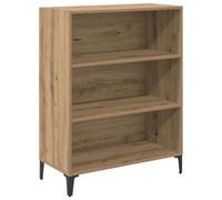 vidaXL Buffet chêne Artisanal 32,5 x 69,5 x 90 cm Bois d'ingénierie, Buffet rectangulaire en Bois, Rangement élégant, Meuble Moderne pour Votre déco et Organisation à la Maison
