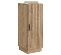 vidaXL Buffet Chêne Artisanal 33 x 34,5 x 87 cm Bois d'ingénierie, Rangement Salon, Buffet rectangulaire élégant, Organisateur Moderne, Meuble Polyvalent Chic