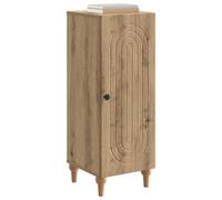 vidaXL Buffet Chêne Artisanal 33 x 34,5 x 90 cm Bois d'ingénierie