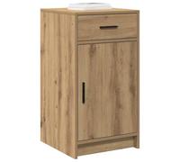 vidaXL Buffet Chêne Artisanal 40 x 40.5 x 75 cm Bois d'ingénierie, Buffet Moderne, Solution de Rangement Chic, Meuble Durable, Design rectangulaire, pour Une Vie organisée