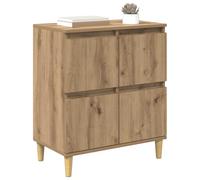 vidaXL Buffet Chêne Artisanal 60 x 35 x 70 cm Bois d'ingénierie