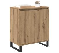 vidaXL Buffet Chêne Artisanal 60 x 35 x 70 cm Bois d'ingénierie, Bahut Moderne, unité de Rangement rectangulaire, Solution stylée, Compact, Essentiel pour la Salle à Manger