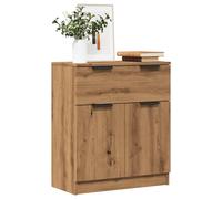 vidaXL Buffet chêne artisanal 60x30x70 cm bois d'ingénierie 856839