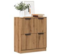vidaXL Buffet chêne artisanal 60x30x70 cm bois d'ingénierie, meuble de rangement, meuble de rangement de cuisine, meuble de 856841