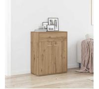 vidaXL Buffet chêne Artisanal 60x30x75 cm Bois d'ingénierie
