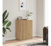 vidaXL Buffet chêne artisanal 60x30x75 cm bois d'ingénierie, armoire, placard, buffet haut, armoire latérale, armoire de 855899