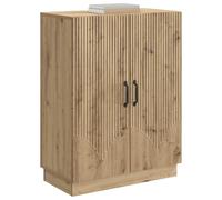 vidaXL Buffet Chêne Artisanal 66 x 34,5 x 87 cm Bois d'ingénierie, Grand Espace de Rangement, Buffet stylé Moderne, Meuble de Salle à Manger pour chez toi, élégant